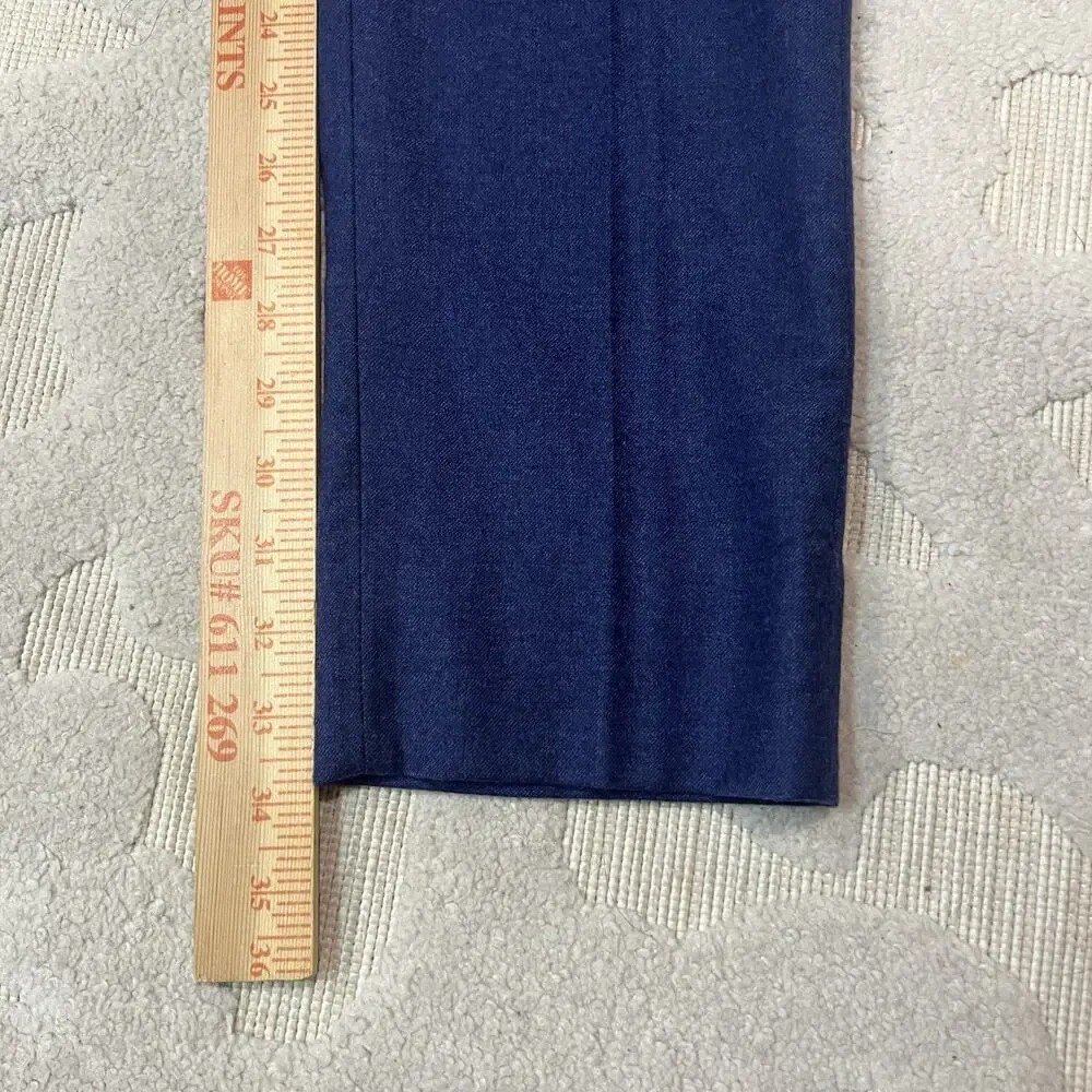 Bonobos Pants Mens 29x34 Blue Jetsetter Wool Stretch Slim Fit Trouser Marzotto